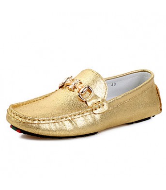 Synthetic Office & Career / Casual Loafers Office & Career / Casual Slip-on Silver / Gold  
