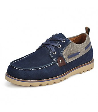 Men's Shoes Office & Career / Casual Suede Fashion Sneakers / Athletic Shoes / Espadrilles Navy  