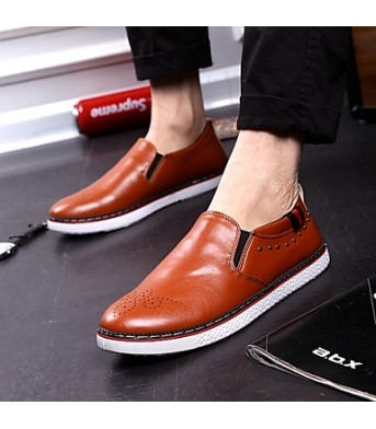   2016 New Style Hot Sale Outdoor / Office / Casual  Loafers Black / Brown / White  
